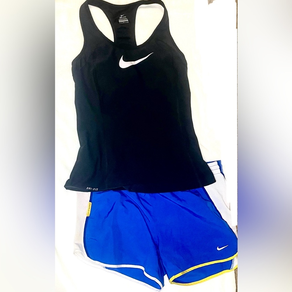 Nike Dri Fit Tank Top and Shorts
